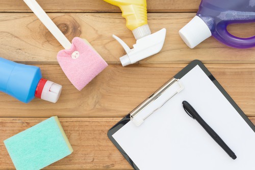 Plan your cleaning tasks